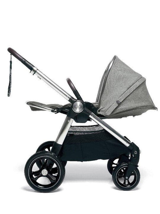 Ocarro Woven Grey Pushchair with Woven Grey Carrycot image number 5
